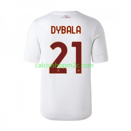 AS Roma Paulo Dybala 21 Maglia Trasferta 2022/2023 Manica Corta